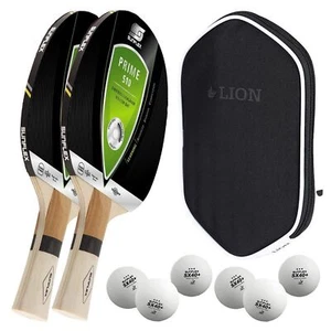 Sunflex® 2x Tischtennisschläger Prime S10 + Tischtennishülle + 6x SX+ Bälle - Bild 1 von 6