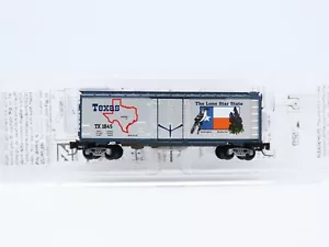 Z Scale Micro-Trains MTL 50200503 TX Texas State Car Plug Door 40' Box Car #1845 - Picture 1 of 8