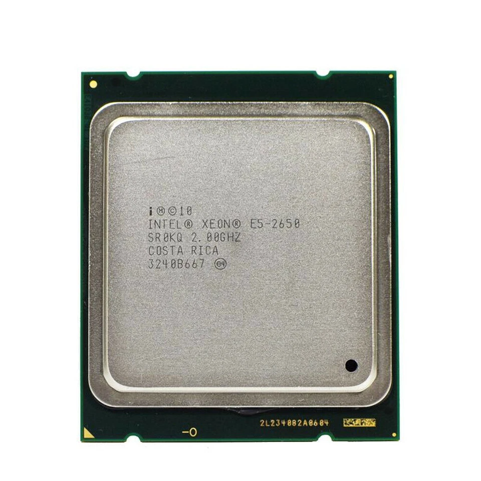 Intel Xeon E5-2650 CPU 8-Core 2.0GHz 20MB SR0KQ 95W LGA2011 Processor - Image 1 of 1
