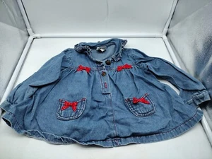 Vintage Eclipse For Girls 24 Month Denim - Picture 1 of 12