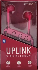 Auriculares Bluetooth UPLINK ROJOS, con cable  - Imagen 1 de 6