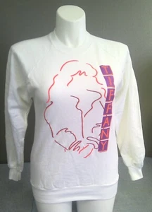 Vintage 1988 Tiffany Concert Tour Crew Neck Sweatshirt Large - Picture 1 of 8