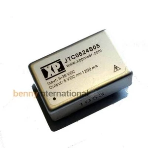 XP Power 5V 6W 1.2A DC/DC CONVERTER Isolated Vin 9 ->36 V DC JTC0624S05 - Picture 1 of 1