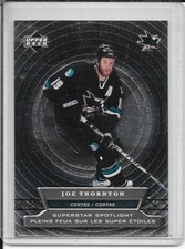 2007-08 Upper Deck McDonald's Joe Thornton Superstar Spotlight # SS8