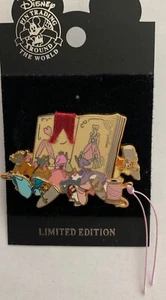 Disney Search For Imagination Pin Event Dream Cinderella Mice Pattern Book LE - Picture 1 of 1