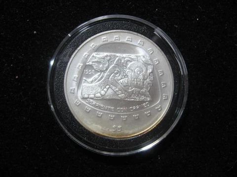 1998 MEXICO ONZA SERPIENTE CON CAANEO GEM Cover