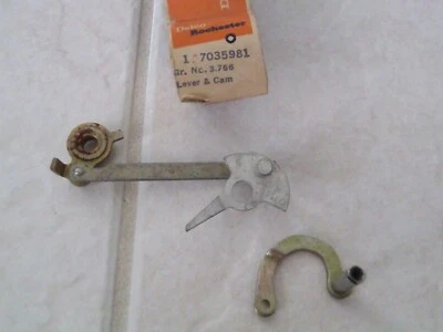 1968 Pontiac Firebird Catalina LeMans Rochester дроссельная заслонка рычаг + кулачок 7035981 новый из старых запасов - Изображение 1 из 3