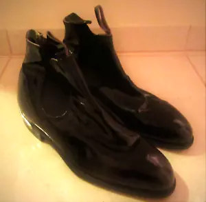 AMAZING GREEK MILITARY OFFICER OFFICIAL UNIFORM LEATHER SPURS SHOES - Picture 1 of 6
