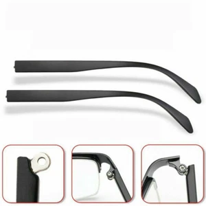 1 Pair 140mm Replacement TR90 Arm Temple Glasses Sunglasses Spectacles Black HL - Picture 1 of 7