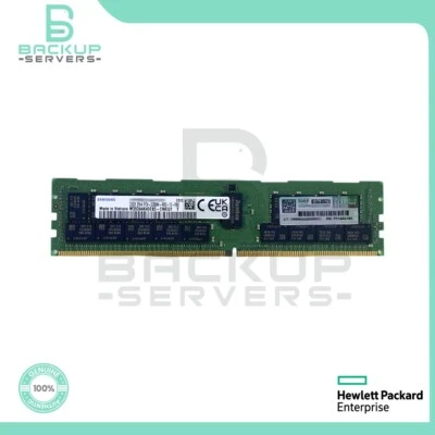 P06033-B21 HP 32GB 3200MHz PC4-25600 288-Pin CL22 2Rx4 ECC Memory P11444-091 - Image 1 of 3