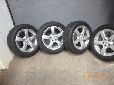 4x Winterreifen auf Alufelgen 7Jx16H2 mit ABE - Bild 1 von 4