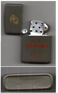 U.S. MARINE CORPS Combat Troops "For Official Use Only" Lighter - "SUPPER ZIPPU" - Picture 1 of 13