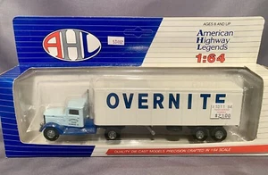 AHL Overnite 1/64 Scale Peterbilt 260 Tractor Trailer L53402 - Picture 1 of 3