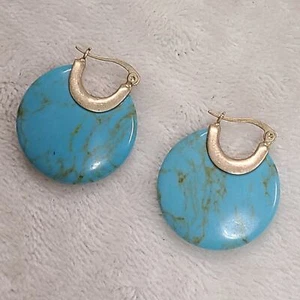 Anthropologie Amalie Türkis Ohrringe - Bild 1 von 7