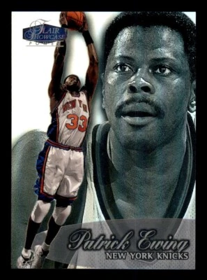 1998-99 Flair Showcase Row 3 Patrick Ewing #41 HOF New York Knicks - Image 1 of 2