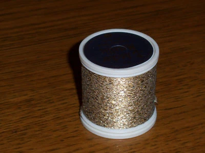 Metallic Glanz Stickgarn Anchor gold oder silber 1 Spule