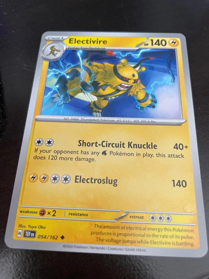 Electivire 054/162 Sv05: Temporal Forces Regular - Image 1 of 1