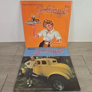 American Graffiti & More American Graffiti - 2 LP Soundtrack Lot - Vintage Vinyl - Imagen 1 de 6