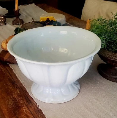 Antique J.W. Pankhurst & Co. Stone  Hanley Pedestal Bowl - Image 1 of 4