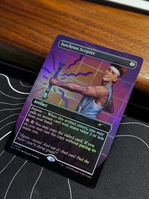 FOIL Isochron Scepter Secret Lair Encyclopedia of Magic Secret Lair - Image 1 of 3