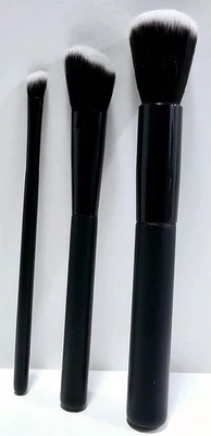 Juego de brochas de maquillaje base profesional súper suave Mica Beauty calidad premium Foto 1 de 3