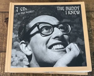 BUDDY HOLLY 7 CD’s + 20 Page Booklet The Buddy I Knew Rare HTF 2000 - Picture 1 of 10