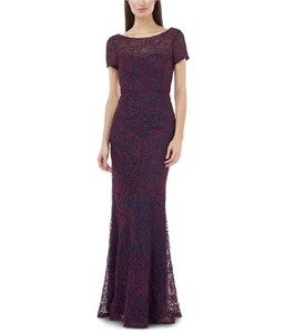 JS Collections Womens Soutache Mermaid Gown Dress - Picture 1 of 3