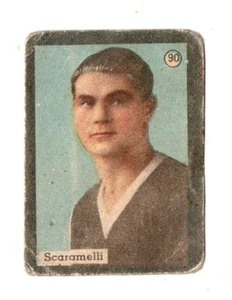 CALCIO FIGURINA ORIGINALE BRESCIA SCARAMELLI ED BALILLA NR 89 - Picture 1 of 2