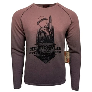 Raw7 DC Comics Cashmere Superman Sweater - Rustic - Picture 1 of 2