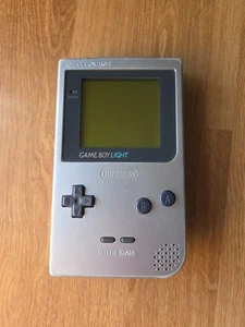 Nintendo Game Boy Light MGB-101 Silver Japan Import – Tested & Working – Rare - Picture 1 of 10