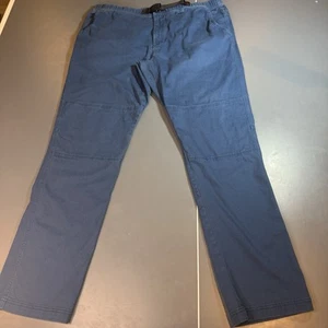 Gramicci Double Knee Pants Blue XL 38x34 Stretch Hiking Belted - Bild 1 von 16