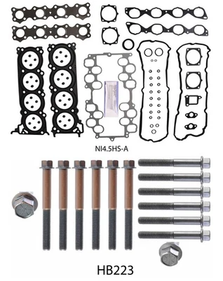 Jeu de Joints Culasse pour Infiniti M45 Q45 FX45 4.5L Dohc 2002-2006 Ra / 723RB - Изображение 1 из 4