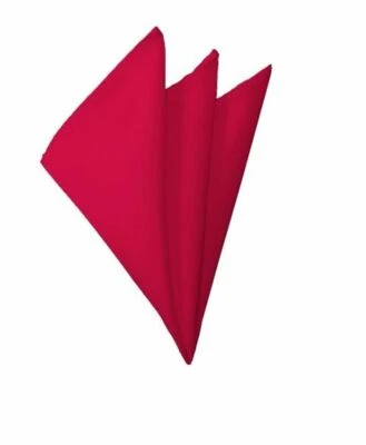 Manzini® Pañuelo Formal Poliéster Color Sólido Audaz/Cuadrado de Bolsillo Foto 1 de 2