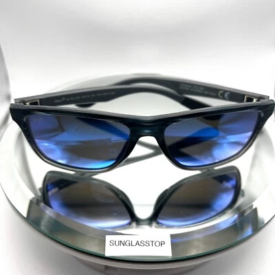 Lentes polarizadas Maui Jim Onshore B798-03S listra preta azul desbotada/azul havaiano - Imagem 1 de 4
