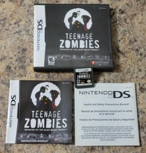 Nintendo DS -Teenage Zombies: Invasion of the Alien Brain Thingys 2008 Complete - Picture 1 of 23