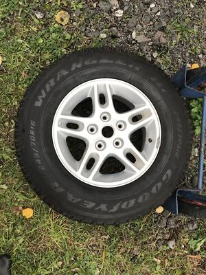 1x 245/70R16 107H ERSATZRAD GOODYEAR WRANGLER HP AUF 7x16 ALUFELGE 5x127 !!!!! - Bild 1 von 4