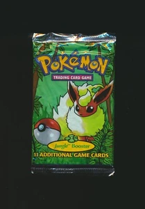 1999 Pokemon Jungle Sealed Pack Flareon NEW Unopened - Picture 1 of 4
