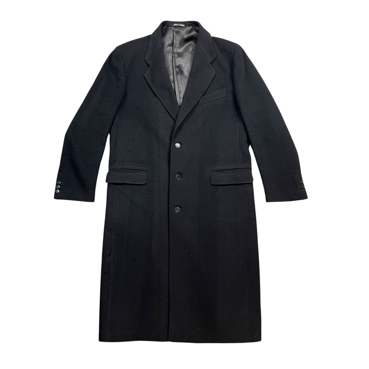 Giorgio Armani Overcoat Black Coats, Jackets & Vests for Men Giorgio Armani Overcoat Black Coats, Jackets & Vests for Men