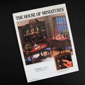 House of Miniatures Catalog Fall Winter 1983 Dollhouse Furniture Accessories - Picture 1 of 6