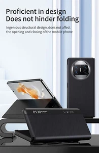 For Huawei Mate X3, Luxury Business Smart View Flip Leather Stand Cover Case - Picture 1 of 24