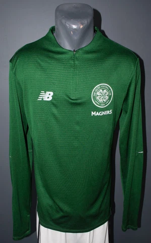 Celtic Tracksuit Football Soccer Mens Shirt Full Zip Jacket Size M 5/5 Cover