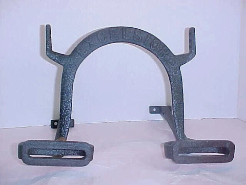 Excelsior Cultivator Plow Section, Vintage Garden, Pat'd 8-28 1884, Planet Jr Cover