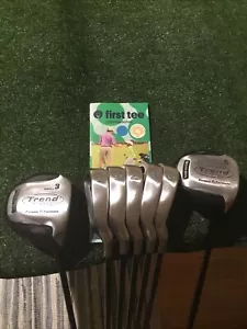 Acer & South Bay Ladies Irons & 3-5 Woods Set 5-9 Irons Graphite Shafts - Picture 1 of 12