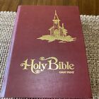 Holy Bible KJV Giant Print Allan Publishers  Vtg 1975 Hardcover Thelma Walton