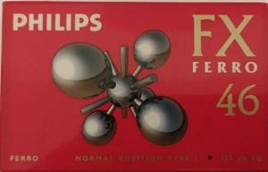 Philips FX Ferro 46 min transferencia de vinilo/cinta de casete de audio en blanco NUEVO Y SELLADO - Imagen 1 de 6
