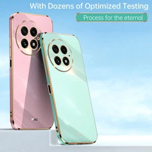 Plating Shockproof Phone Case For OnePlus 13 12 11 10T 13R 11R ACE 2 Pro Cover - Picture 1 of 19