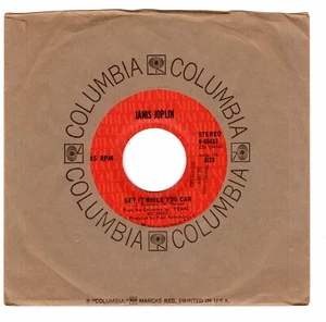 Janis Joplin-Get It While You Can (VG+) - Picture 1 of 1