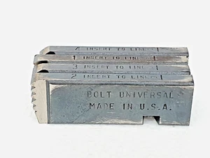 48655 Bolt Dies 1-1/8" - 7 UNC RH High Speed Chaser for Ridgid Machine Die Head - Picture 1 of 5