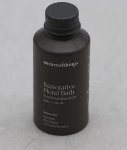 NATUREOFTHINGS Restorative Floral Bath 50ml NEW - Picture 1 of 1
