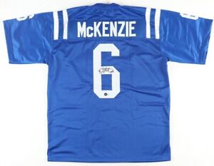 Indianapolis Colts ~ Isaiah McKenzie ~ Signed Football Jersey (Beckett) Bulldogs